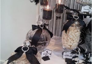 Classy 40th Birthday Ideas 40th Birthday Lolly Buffet and Black White On Pinterest