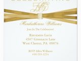 Classy 50th Birthday Invitations Elegant 50th Fiftieth Birthday Party Invitations Zazzle