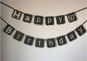 Classy Happy Birthday Banner Classy Black and Silver Birthday Banner by Mamabsmemories