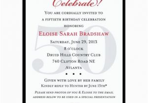 Clever 50th Birthday Invitation Wording 50th Birthday Invitation Wording Funny Cimvitation