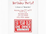 Clever 50th Birthday Invitation Wording Free Printable Funny 50th Birthday Party Invitations