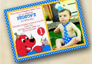 Clifford the Big Red Dog Birthday Invitations 29 Best Clifford the Big Red Dog Party Images On Pinterest