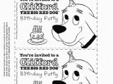 Clifford the Big Red Dog Birthday Invitations 44 Best Images About Clifford the Big Red Dog On Pinterest