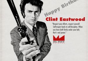 Clint Eastwood Birthday Card Clint Eastwood 39 S Birthday Celebration Happybday to