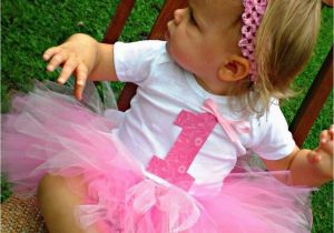 Clothes for First Birthday Girl Baby Girl First Birthday Tutu Outfit with Headband and Flower