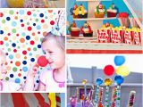Clown Birthday Party Decorations Big top Circus Birthday Party Ideas