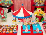 Clown Birthday Party Decorations Kara 39 S Party Ideas Circus Carnival 1st Birthday Boy Girl