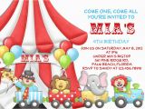 Clown Birthday Party Invitations Carnival Birthday Invitations Ideas Bagvania Free