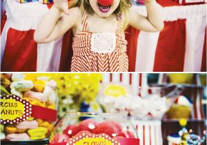 Clown Decorations for Birthday Party Circus Birthday Party Ideas Circus themed Birthday Party