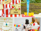 Clown Decorations for Birthday Party Kara 39 S Party Ideas Circus Carnival Decorations Boy Girl