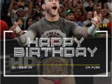 Cm Punk Birthday Card Cm Punk 39 S Birthday Celebration Happybday to