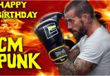 Cm Punk Birthday Card Cm Punk 39 S Birthday Celebration Happybday to