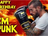 Cm Punk Birthday Card Cm Punk 39 S Birthday Celebration Happybday to