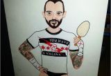 Cm Punk Birthday Card Cm Punk Birthday by Yvonnelouise On Deviantart