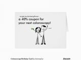 Colonoscopy Birthday Card Colonoscopy Birthday Card