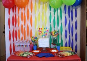 Color Paper Decorations Birthday 25 Best Ideas About Crepe Paper Decorations On Pinterest