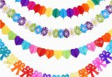 Color Paper Decorations Birthday Hot Sale Chinese Colored Paper Garlands Baby Birthday