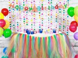 Color Paper Decorations Birthday Paper Birthday Decoration Sets Happy Birthday Banner Paper