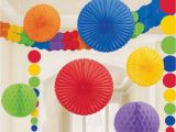 Color Paper Decorations Birthday Wabenball Girlanden Facher Lampion Deko Set Honeycomb Ball