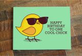 Comical Birthday Cards Funny Birthday Card for Her Happy Birthday to One Cool