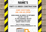Construction Birthday Invitations Free Printable Construction Party Invitations Template Birthday Party