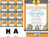 Construction Birthday Invitations Free Printable Construction themed Birthday Party with Free Printables