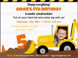 Construction Birthday Party Invites Construction Birthday Party Invitation