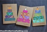 Construction Paper Birthday Card Ideas Paper Scrap Birthday Cards Craft Idea Stickyu