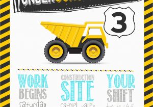 Construction theme Birthday Invitations This Construction Birthday Party Will Go Down as One Of