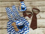 Cookie Monster 1st Birthday Decorations Cookie Monster First Birthday Boy Blue Chevron by