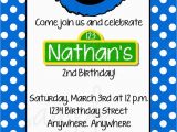 Cookie Monster Birthday Invites Cookie Monster Birthday Invitation