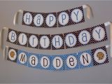 Cookie Monster Happy Birthday Banner Birthday Banner Cookie Monster Printable by Confettiprintsshop