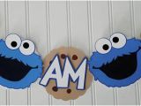 Cookie Monster Happy Birthday Banner Boy Cookie Monster Name Banner Cookie Monster Birthday