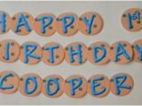 Cookie Monster Happy Birthday Banner Cookie Monster 1st Birthday Banner Party Decoration Sesame