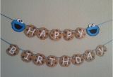 Cookie Monster Happy Birthday Banner Cookie Monster Happy Birthday Banner or Its A Boy or Its A