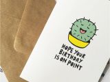 Cool Birthday Cards for Dad Cactus Birthday Card by Ladykerry Illustrated Gifts