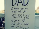Cool Birthday Cards for Dad Clever Birthday Card for Dad Stating the Percentage We Ve