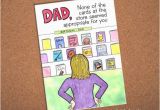 Cool Birthday Cards for Dad Dad Birthday Card Funny Card for Dad Hand Drawn Card for