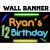 Cool Happy Birthday Banner Happy Birthday Banner Cool Glow Photo Birthday Personalized