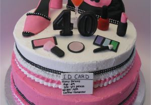 Coolest 40th Birthday Ideas 40th Birthday Girly Cake Super Sweet tooth