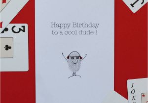 Coolest Birthday Cards Cool Dude Birthday Card by Adam Regester Design
