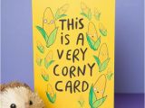 Corny Birthday Cards Corny Greeting Card Birthday Card Well Done Card