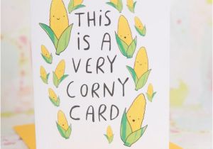 Corny Birthday Cards Corny Greeting Card Birthday Card Well Done Card