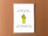 Corny Birthday Cards Greeting Card Corny Birthday Card