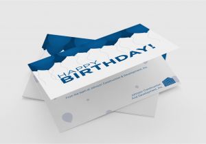 Corporate Birthday Card Design Johnson Construction Development Inc Designfluxx
