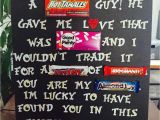 Country Birthday Gifts for Him Created My Own 2nd Anniversary Candy Message Board for My