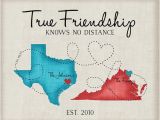 Country Birthday Gifts for Him Going Away Gifts Moving Gift for Friends Long Distance