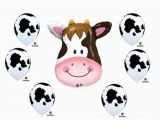 Cow Birthday Decorations Cow Print Birthday Party Baby Shower Farm Balloons