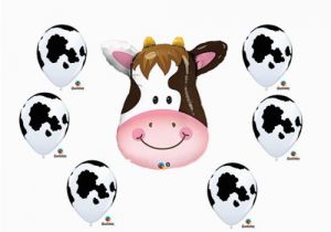 Cow Birthday Decorations Cow Print Birthday Party Baby Shower Farm Balloons