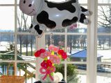 Cow Decorations for Birthday Party Lauren 39 S Cow themed 1st Birthday Party Balloon Decor